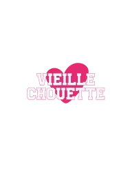 T-shirt femme 100% coton bio - Humour - "Vieille chouette" Rose