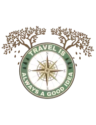 T-shirt femme personnalisé - Van - "Travel is always a good idea"