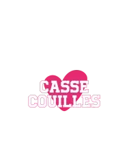 T-shirt femme 100% coton bio - Humour - "Casse couilles" Rose