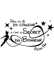 T-shirt femme personnalisé - Citations Films et séries - "Rêve ta vie en couleur"