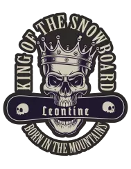 T-shirt femme personnalisé - Sport - "King of the snowboard"