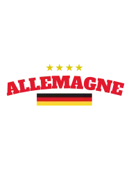 T-shirt femme personnalisé - Football - "Maillot de foot ALLEMAGNE"