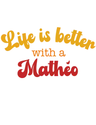 T-shirt femme personnalisé - Cadeau - "Life is better with a..."