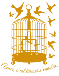 T-shirt femme personnalisé - Famille - "Aimer c'est laisser s'envoler"