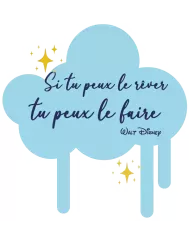 T-shirt femme personnalisé - Citations Famille / Motivation - "Si tu peux le rêver..."