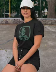 T-shirt femme personnalisé - 4X4 - "Sapin"