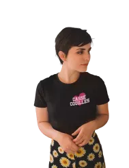 T-shirt femme 100% coton bio - Humour - "Casse couilles" Rose