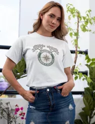 T-shirt femme personnalisé - Van - "Travel is always a good idea"