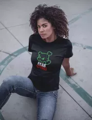 T-shirt femme personnalisé - Race & Drift - "FEAR NOTHING"