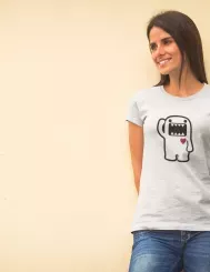 T-shirt femme personnalisé - JDM & Culture Japonaise - "DOMO LOVE"