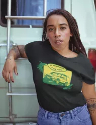 T-shirt femme personnalisé - 4X4 - "Je peux pas j'ai 4x4 Voyage"