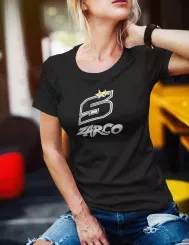 T-shirt femme personnalisé - MotoGP - "Zarco"