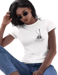 T-shirt femme personnalisé - Sport - "Le plus beau voyage c'est à tes côtés"