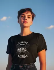 T-shirt femme personnalisé - Sport - "Extreme sport"