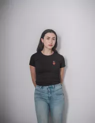 T-shirt femme personnalisé - Diables et Diablesses - "Diablesse coeur"