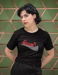 T-shirt femme personnalisé - MotoGP - "ET BOUM"