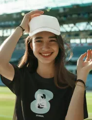 T-shirt femme personnalisé - Caricatures - "Chabal"