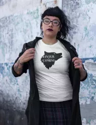 T-shirt femme personnalisé - Série - "Winter is coming"