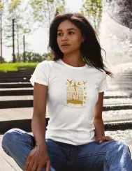 T-shirt femme personnalisé - Famille - "Aimer c'est laisser s'envoler"