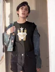 T-shirt femme personnalisé - Personnages - "Women power"