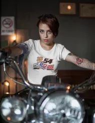 T-shirt femme personnalisé - MotoGP - "TEAM MotoGP"