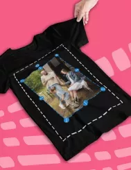 T-shirt femme personnalisé photo