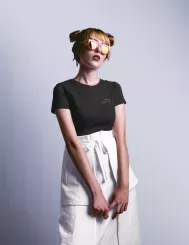 T-shirt femme personnalisé - Musique - "Céline coeur"