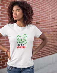 T-shirt femme personnalisé - Race & Drift - "FEAR NOTHING"