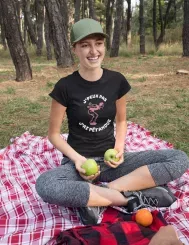 T-shirt femme personnalisé - J'peux pas - "J'peux pas j'ai pétanque"