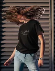 T-shirt femme personnalisé - Musique - "S'il suffisait qu'on s'aime..."