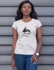 T-shirt femme personnalisé - Citations Mode - "Les modes passent, le style reste..."