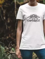 T-shirt femme personnalisé - Zen - "Namaste"