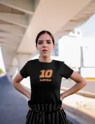 T-shirt femme personnalisé - MotoGP - "Marini"