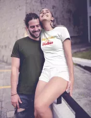 T-shirt femme personnalisé - Cadeau - "Life is better with a..."