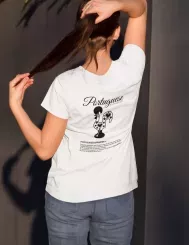 T-shirt femme personnalisé - Football - "Portuguese supporter..."