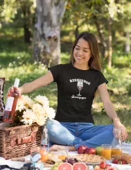 T-shirt femme personnalisé - Citation - "L'art de vivre"