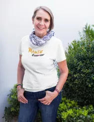 T-shirt femme 100% coton bio - Cadeau - "Mamie d'amour"
