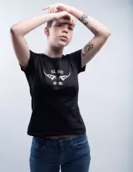 T-shirt femme personnalisé - Citations Musique - "All eyes on me"