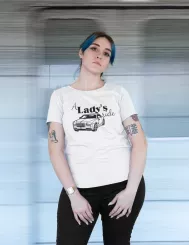T-shirt femme personnalisé - Supercars & Exotiques - "A Lady's ride"