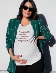 T-shirt femme personnalisé - Maman - "Maman Formidable"