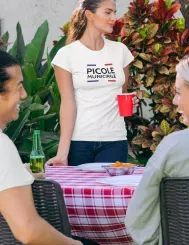T-shirt femme personnalisé - Humour - "Picole municipale"