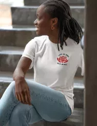 T-shirt femme personnalisé - Nature - "Wild heart"