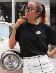 T-shirt femme personnalisé - Moto - "Motard signature"