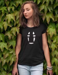 T-shirt femme personnalisé - Dessins animés et manga - "Sans-visage"