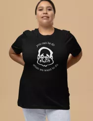 T-shirt femme personnalisé - Caricatures - "You can be do"