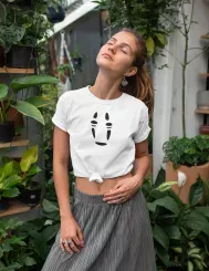 T-shirt femme personnalisé - Dessins animés et manga - "Sans-visage"