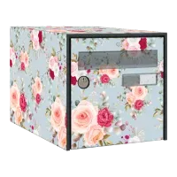 Stickers boîte aux lettres Fleurs