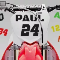 Stickers planche chiffres et lettres