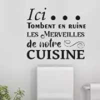 Stickers Textes et Citations Humour Toilettes