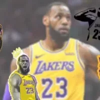 Stickers Basket Lebron James